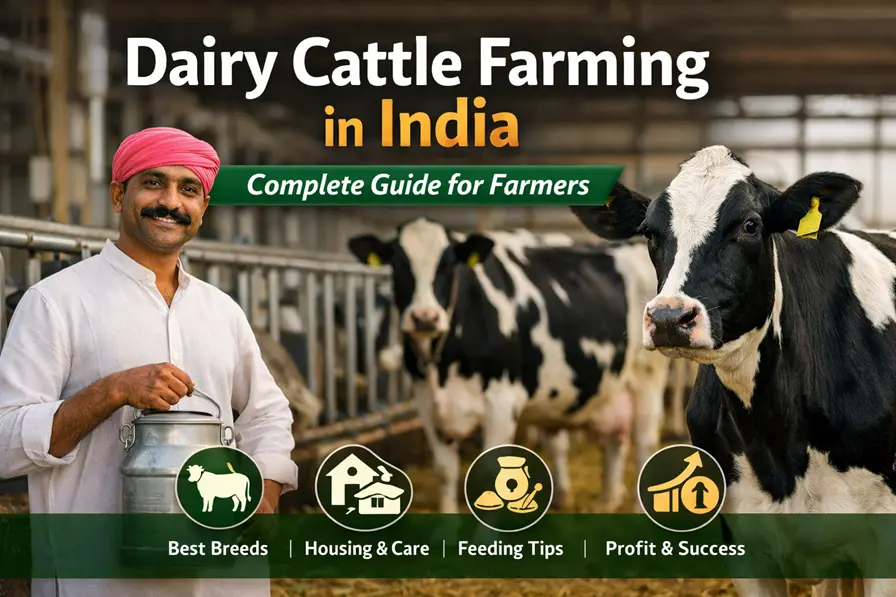 dairy cattle farming in India