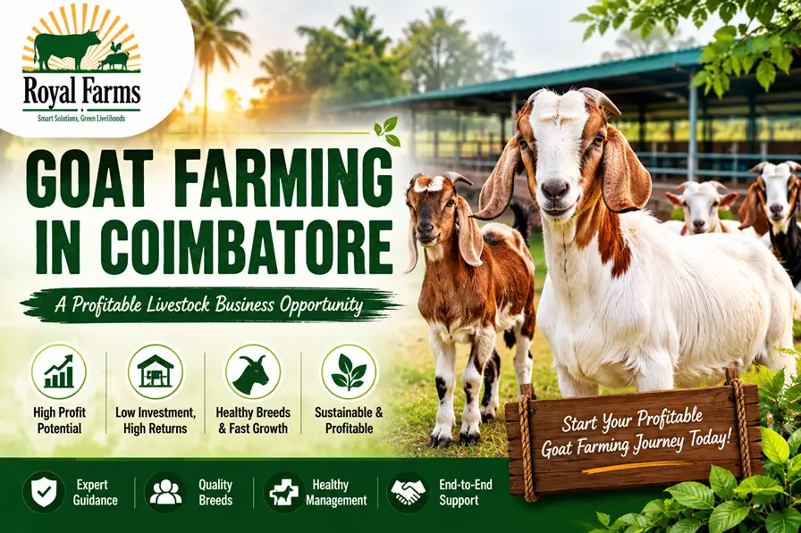 Goat Farming in Coimbatore