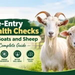 pre-entry health checks for goats and sheep